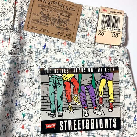 1980's Levi's 505 STREETBRIGHTS Pants Deadstock