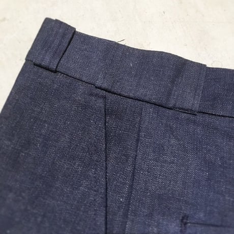 1960's Unknown Denim Chino Trousers Deadstock