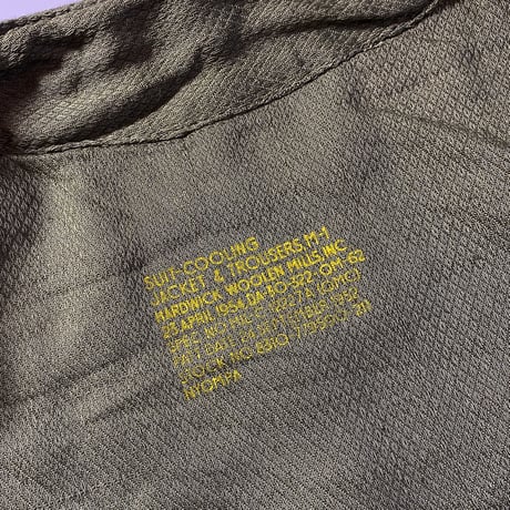 1950's US.Military TAP Suit Deadstock