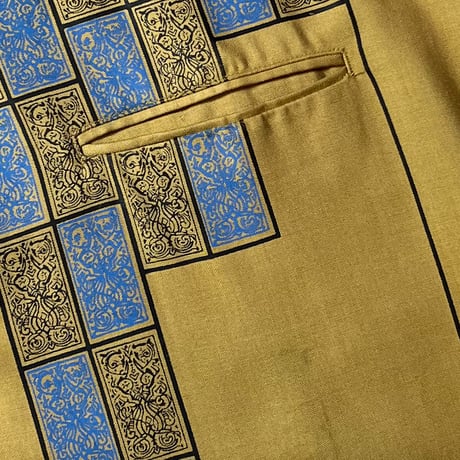 1960's A Mark XX Rayon L/S Shirt