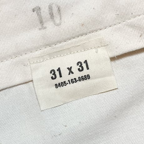 1960's US.ARMY Chino Trousers Deadstock
