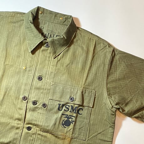 1940's USMC P-44 Herringbone Jacket Deadstock