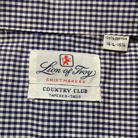 1960's Lion of Troy L/S Shirt Deadstock