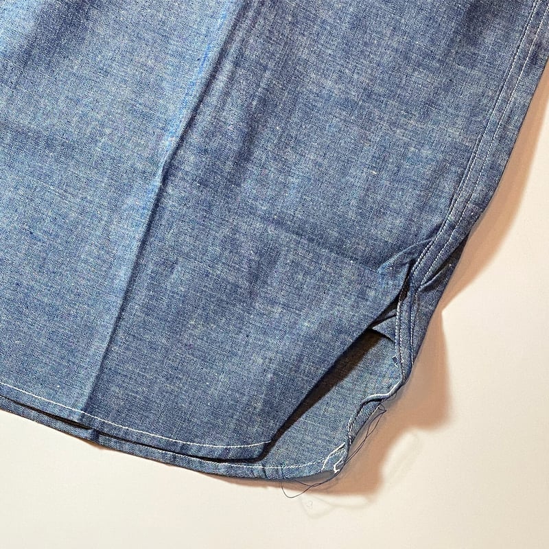 1950's US.NAVY Chambray L/S Shirt Deadstock | U