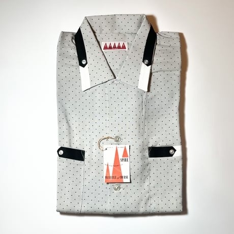 1950's SPIRE Rayon S/S Shirt Deadstock