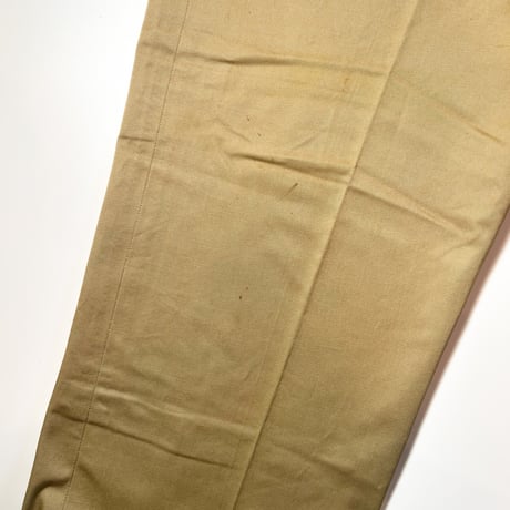 1940's US.ARMY M-45 Chino Trousers Deadstock