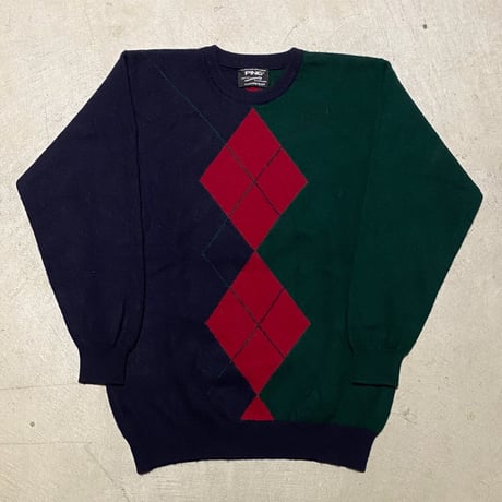 1980's PING Merino Wool&Cashmere Sweater