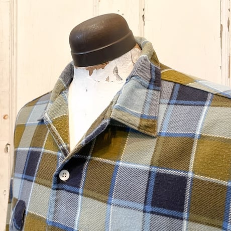 1960's〜 OSHKOSH Flannel L/S Shirt