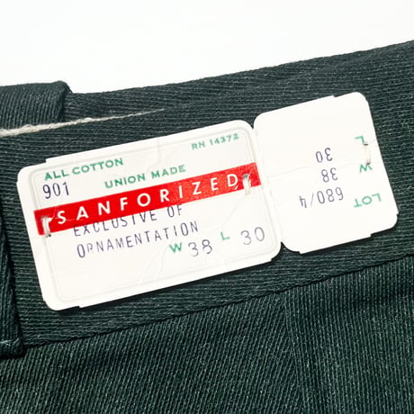 1960's 5 BROTHER Whipcord Trousers Deadstock