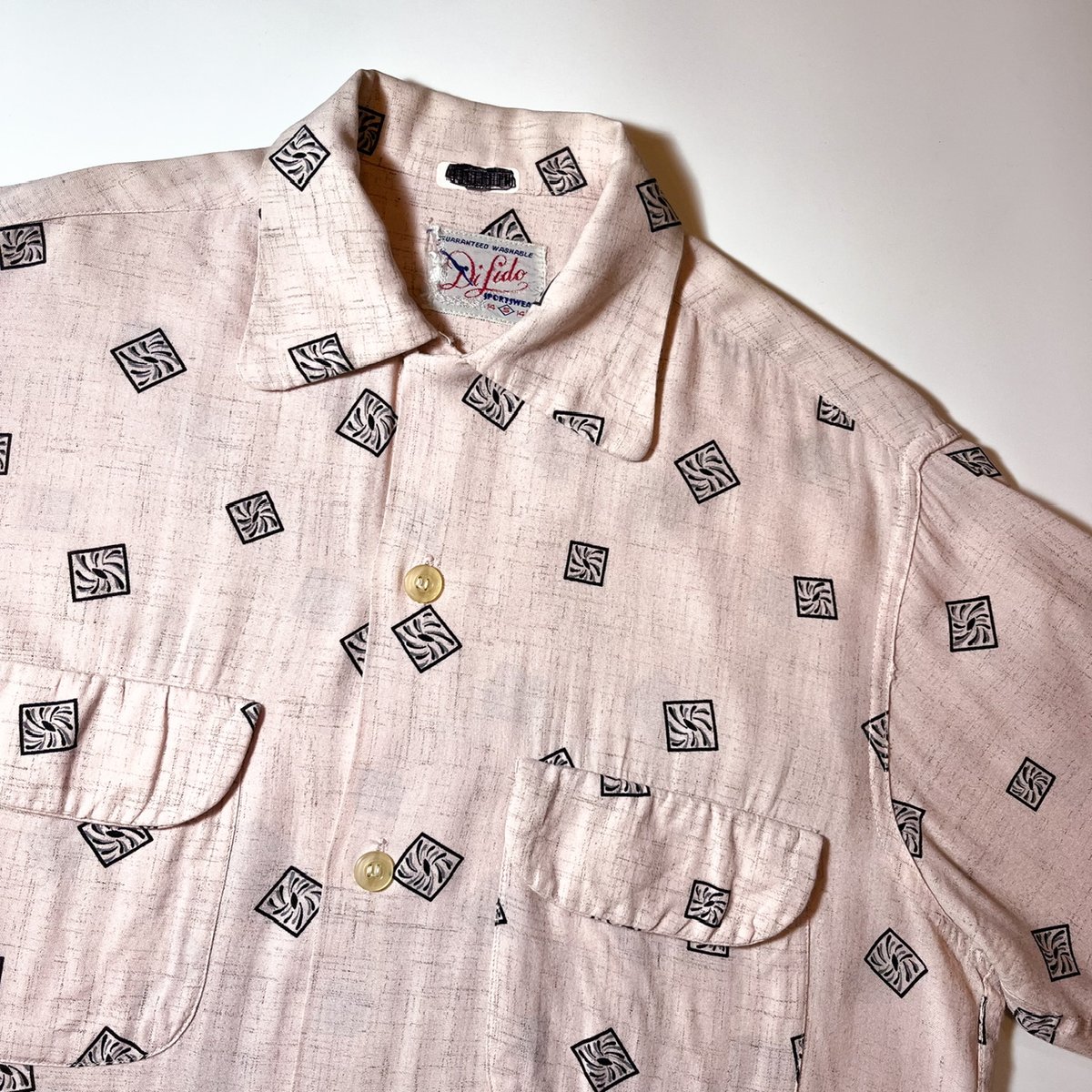 1950's Di Lido Rayon L/S Shirt | Unwave