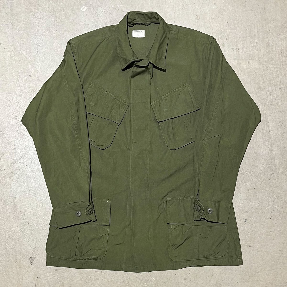 1960's US.ARMY Jungle Fatigue 3rd Jacket | Unwave