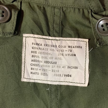 1970's US.ARMY M-65 Mods Coat