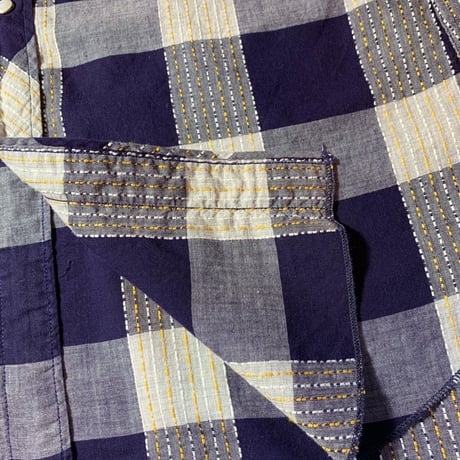 1960's H BAR C Western L/S Shirt