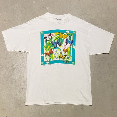 1990's FABRIC ART Printed Tee
