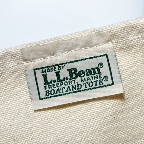 1980〜90's L.L.Bean Bote&Tote Canvas Bag
