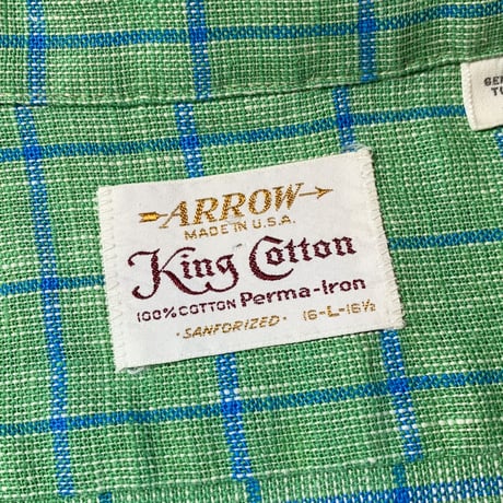 1960〜70's ARROW S/S Shirt
