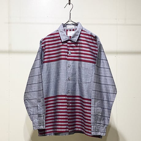 1950〜60's DONEGAL Cotton&Silk L/S Shirt