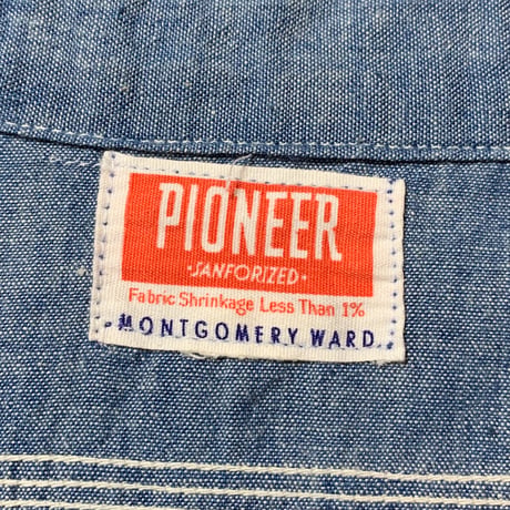 1950's PIONEER Chambray L/S Shirt