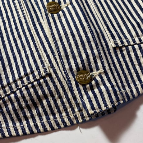 1940's Burlington Hickory Engineer Jacket
