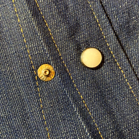1970's WASHINGTON DEE-CEE Denim Western L/S Shirt Deadstock