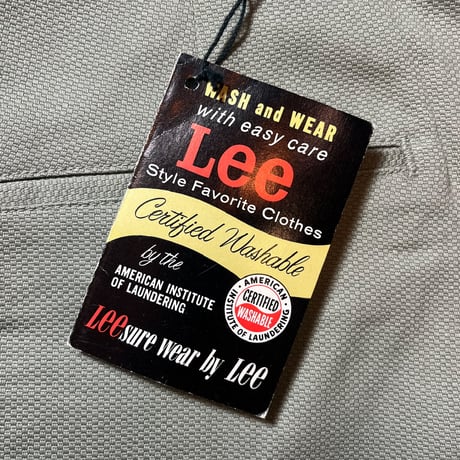 1960's Lee Leesures Tapered Pants Deadstock