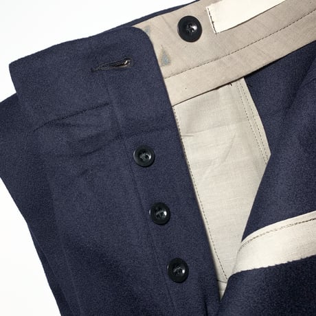 1950's Swedish Military Wool Trousers Deadstock
