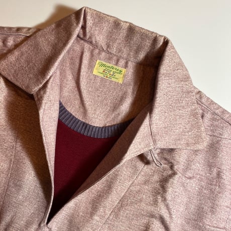 1950's Monterey Pullover Flannel L/S Shirt Deadstock