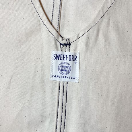 1950's SWEET-ORR Double Knee Overall Deadstock