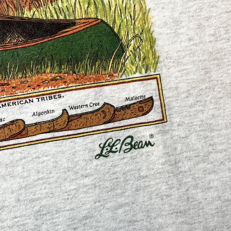 1990's HARBORSIDE GRAPHICS×L.L.Bean Printed Tee