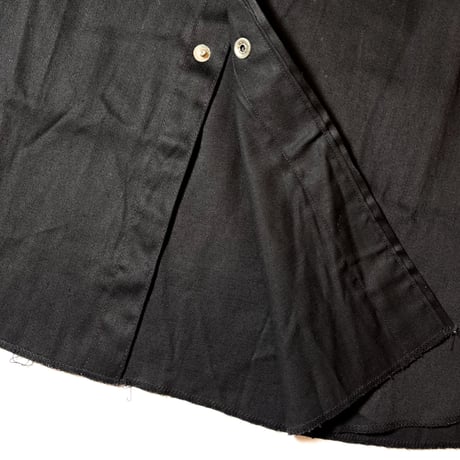 1960's WASHINGTON DEE-CEE Black Western L/S Shirt Deadstock