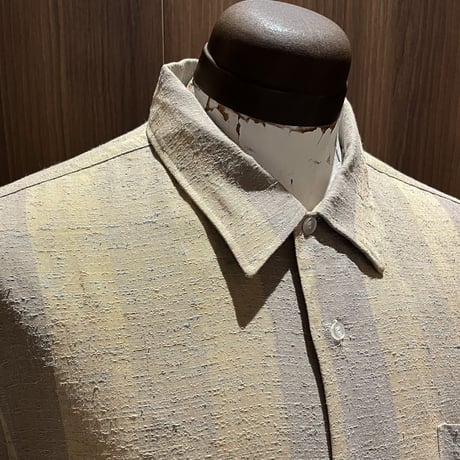 1960's De Luxe Rayon L/S Shirt Deadstock