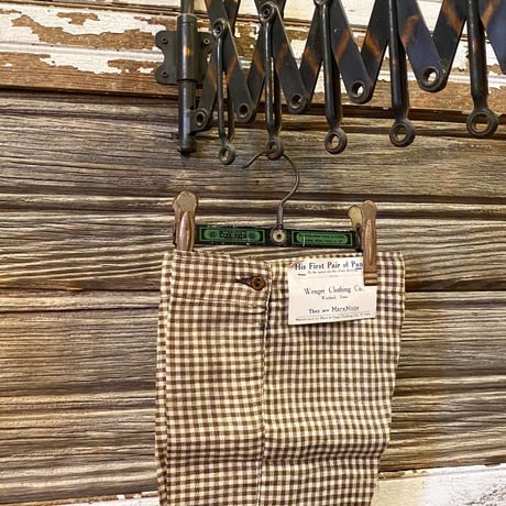 1910〜20's Wenger Clothing Co. Salesman Sample Deadstock