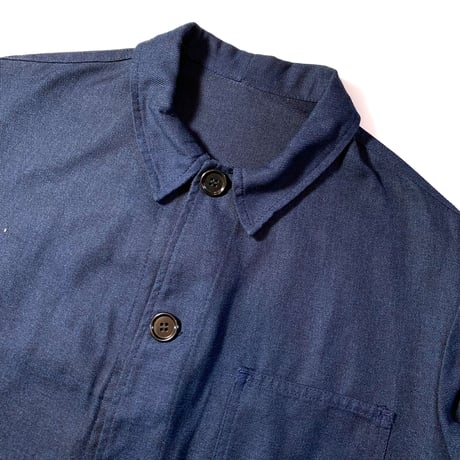 1950's〜 French Unknown Blue Covert Work Jacket