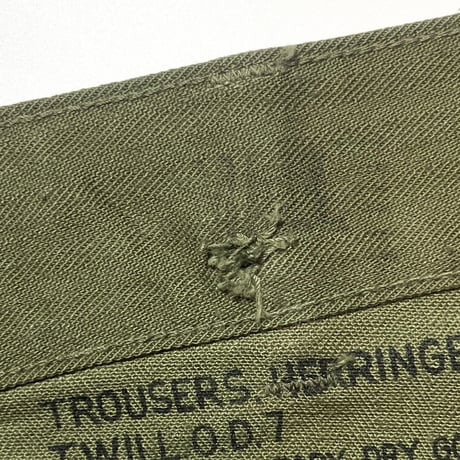 1950's US.ARMY M-47 Herringbone Trousers Deadstock