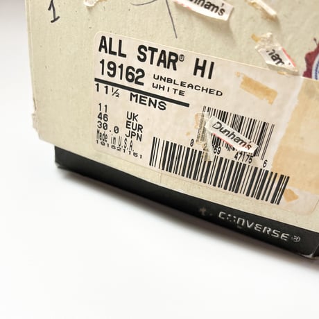 1990's CONVERSE ALL STAR Hi Deadstock
