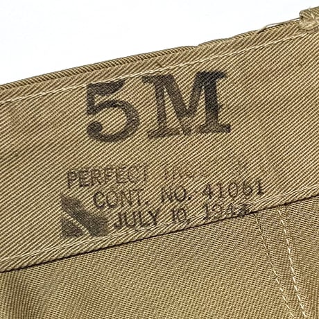 1940's USMC Chino Trousers Deadstock