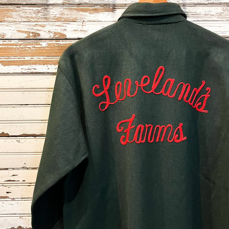 1960's Defiance Mfg. Co Whipcord L/S Shirt Deadstock