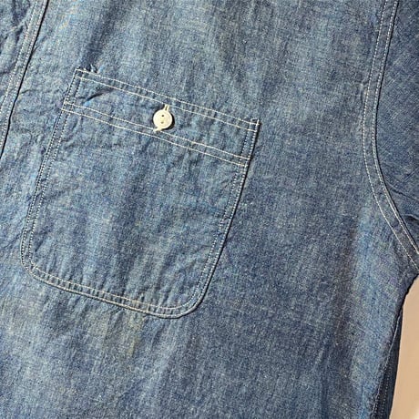 1950〜60's Unknown Chambray L/S Shirt