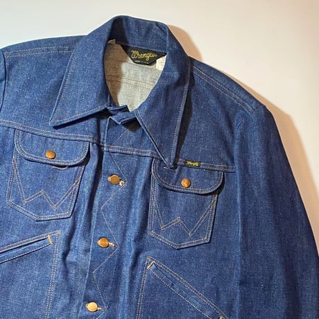 1970's〜 Wrangler 124MJ Denim Jacket Deadstock