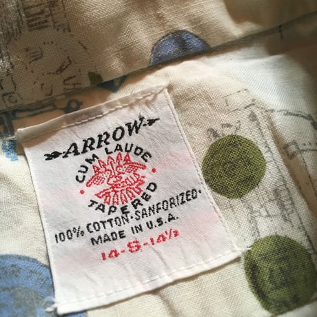 1960's ARROW S/S Shirt