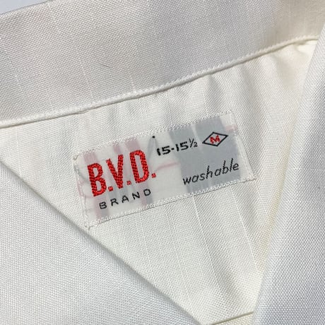 1960's B.V.D. Rayon S/S Shirt Deadstock