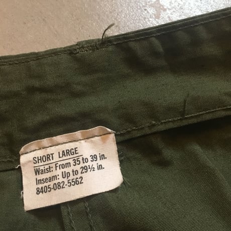 1960's US.ARMY Jungle Fatigue 2nd Trousers