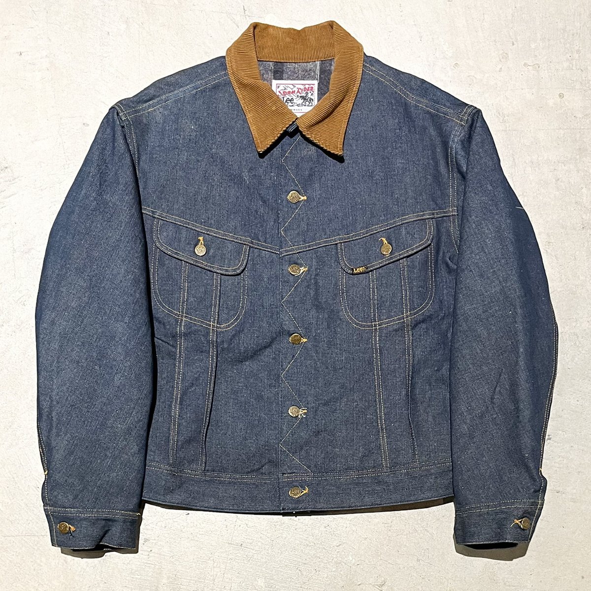1980's Lee 220-0141 STORM RIDER Denim Jacket De