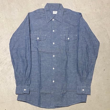 1970's Lee Chambray L/S Shirt Deadstock
