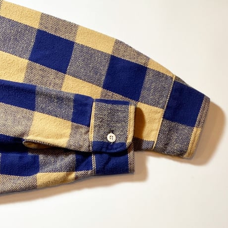 1970's BIG YANK Heavy Flannel L/S Shirt