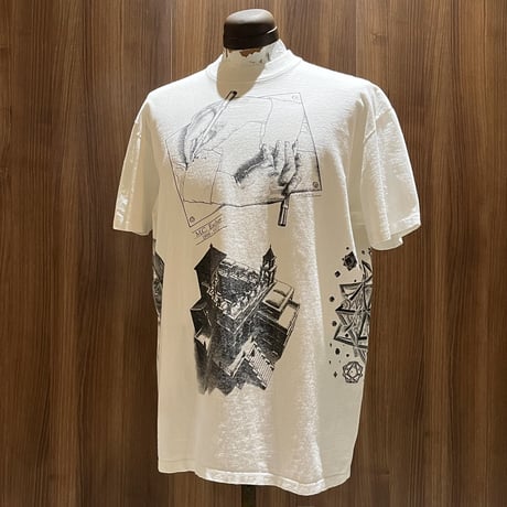 1980's〜 Stedman M.C.ESCHER Mulch Printed Tee