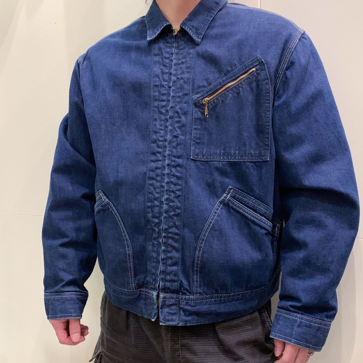 60s 70s Lee 91−B \"40 LONG\" 60's] Vintage Lee 91-B Denim Jacket size.40R