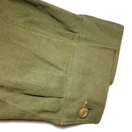 1950's British Army Green Denim Jacket Deadstock