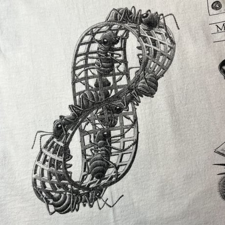 1990's ANDAZIA M.C.ESCHER Mulch Printed Tee
