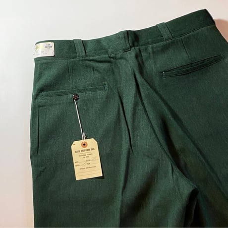 1960's〜 LION UNIFORM INC. Work Trousers Deadstock